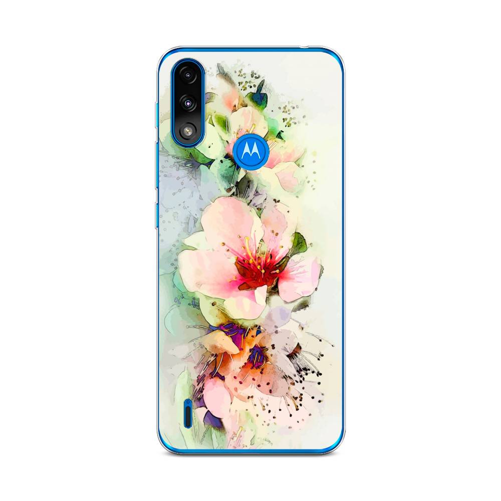 

Чехол на Lenovo K13 "Нежные цветы", Зеленый;розовый, 242450-2