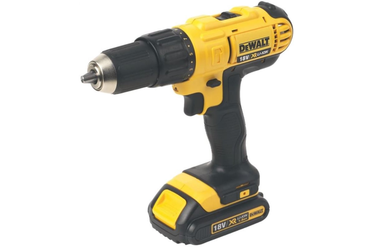 Ударная аккумуляторная дрель-шуруповерт DeWALT DCD776C2-QW