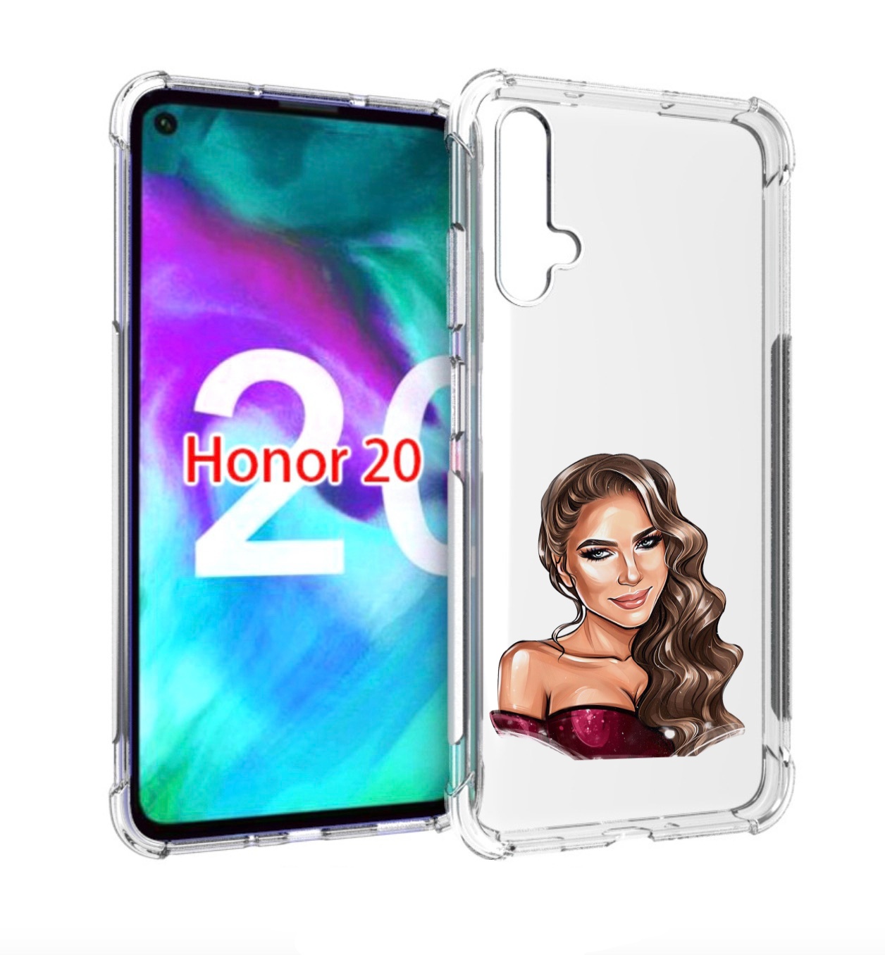 

Чехол бампер MyPads девушка-с-улыбкой женский для Honor 2, Прозрачный, Tocco