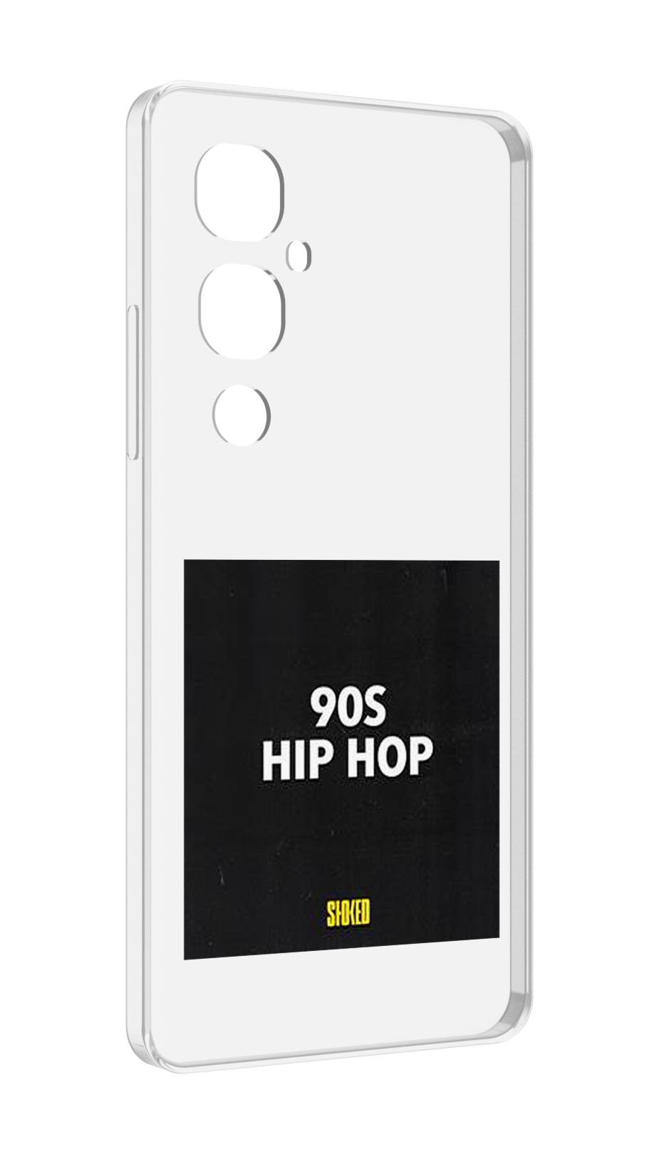 

Чехол MyPads Eazy-E 90S Hip Hop для Tecno Pova 4 Pro, Прозрачный, Tocco