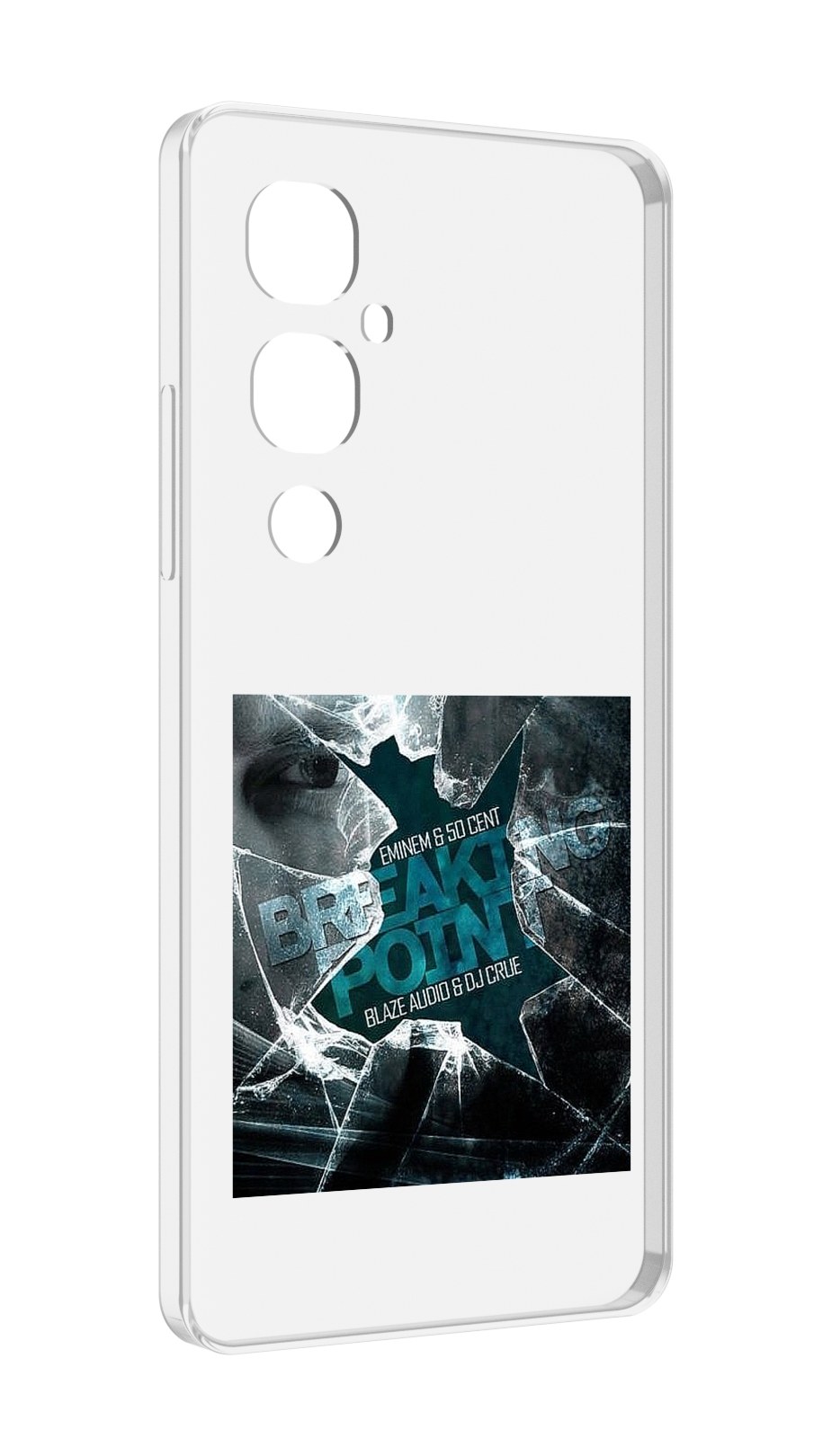 

Чехол MyPads Eminem & 50 Cent - Breaking Point для Tecno Pova 4 Pro, Прозрачный, Tocco