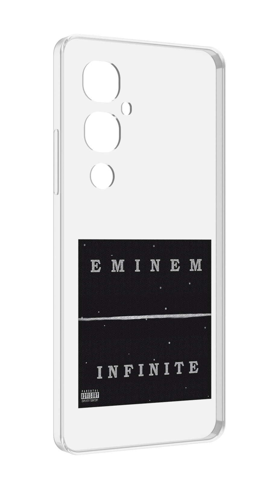 

Чехол MyPads Eminem INFINITE для Tecno Pova 4 Pro, Прозрачный, Tocco