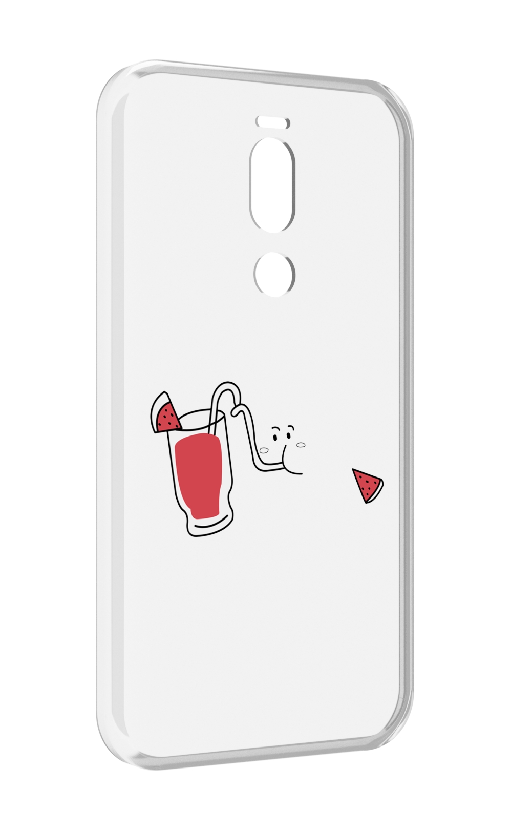 

Чехол Mypads Арбузный-Напиток Для Meizu X8, Прозрачный, Tocco