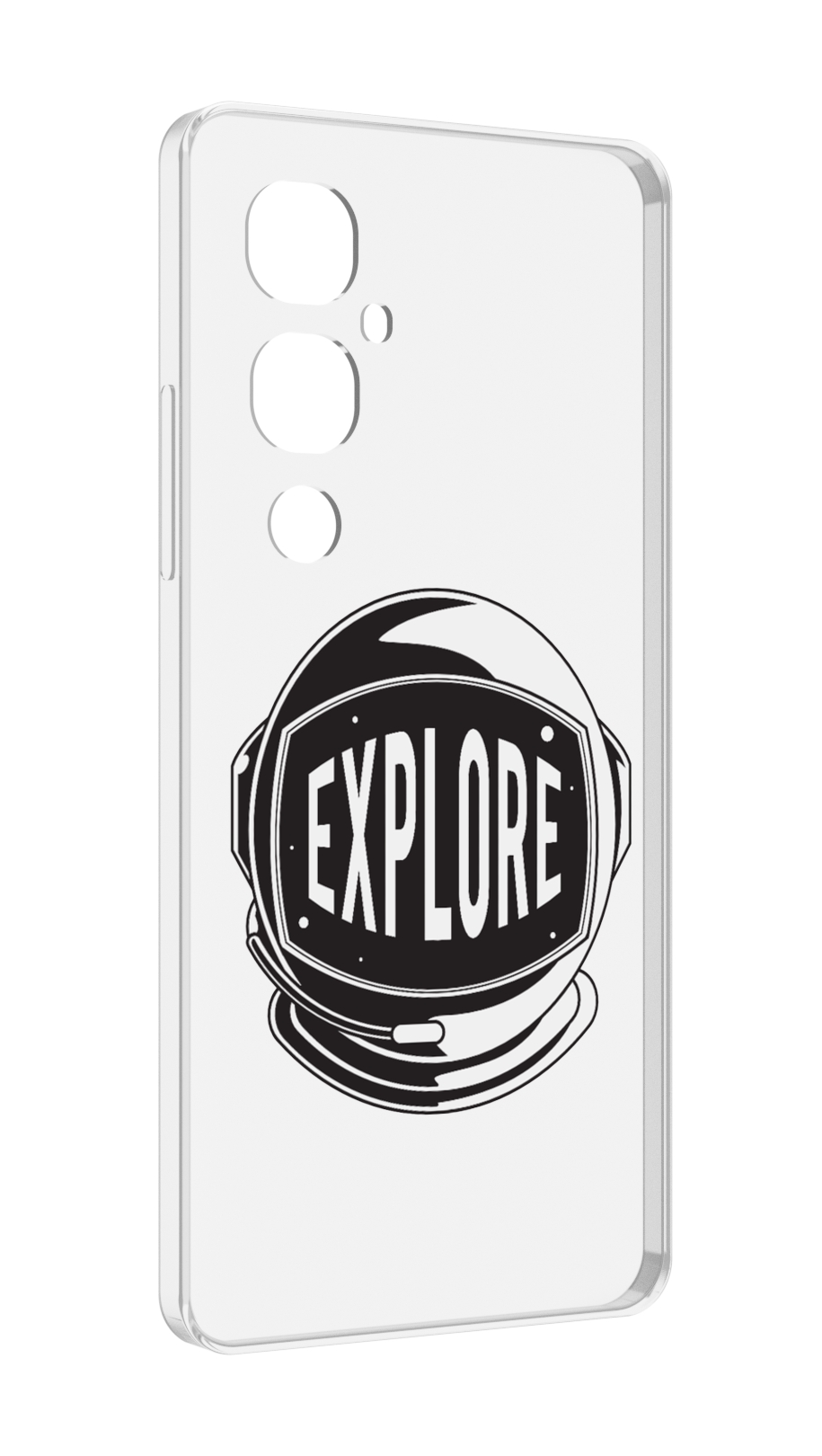 

Чехол MyPads Explore для Tecno Pova 4 Pro, Прозрачный, Tocco