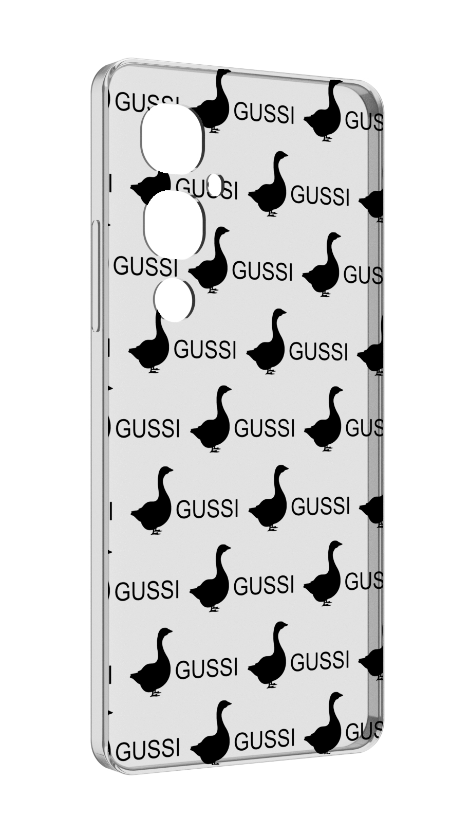 

Чехол MyPads GUSSI для Tecno Pova 4 Pro, Прозрачный, Tocco