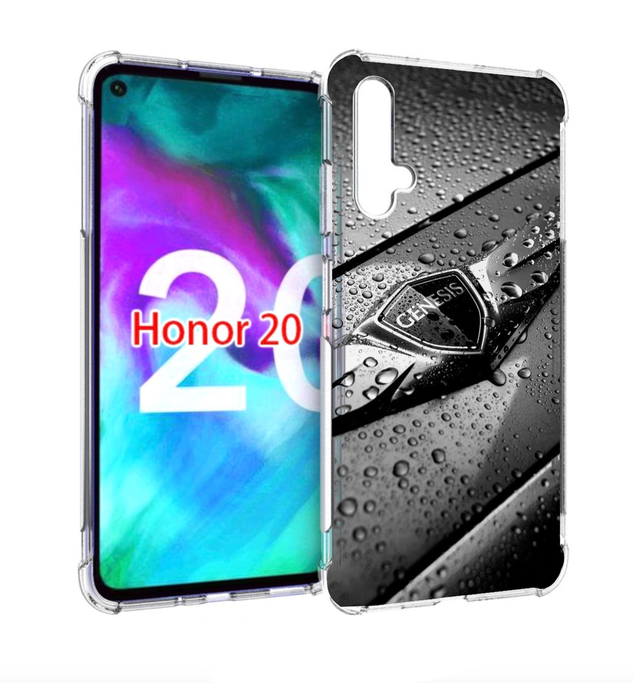 

Чехол бампер MyPads дженезис genesis 2 мужской для Honor, Прозрачный, Tocco