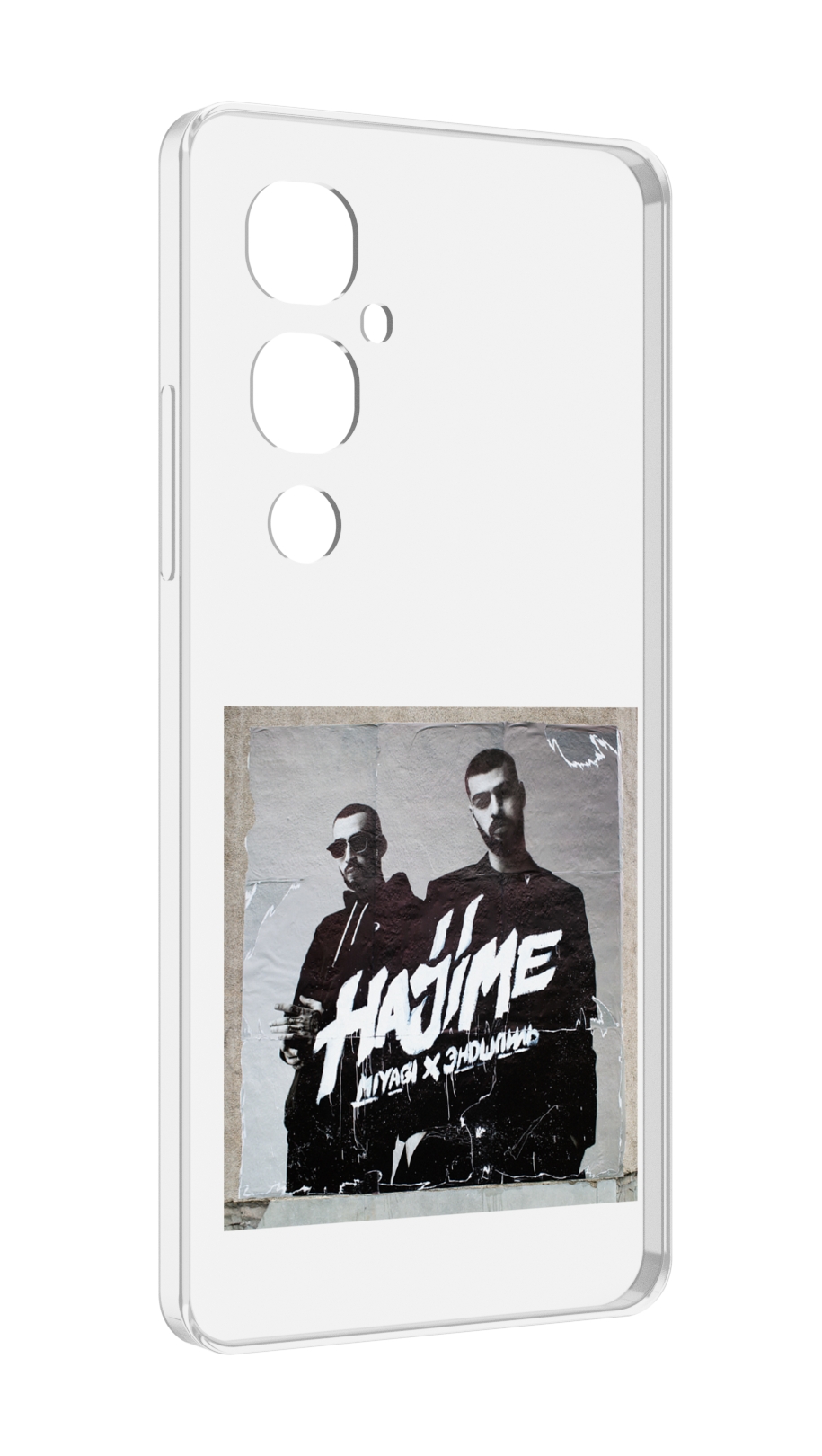 

Чехол MyPads Hajime, pt для Tecno Pova 4 Pro, Прозрачный, Tocco