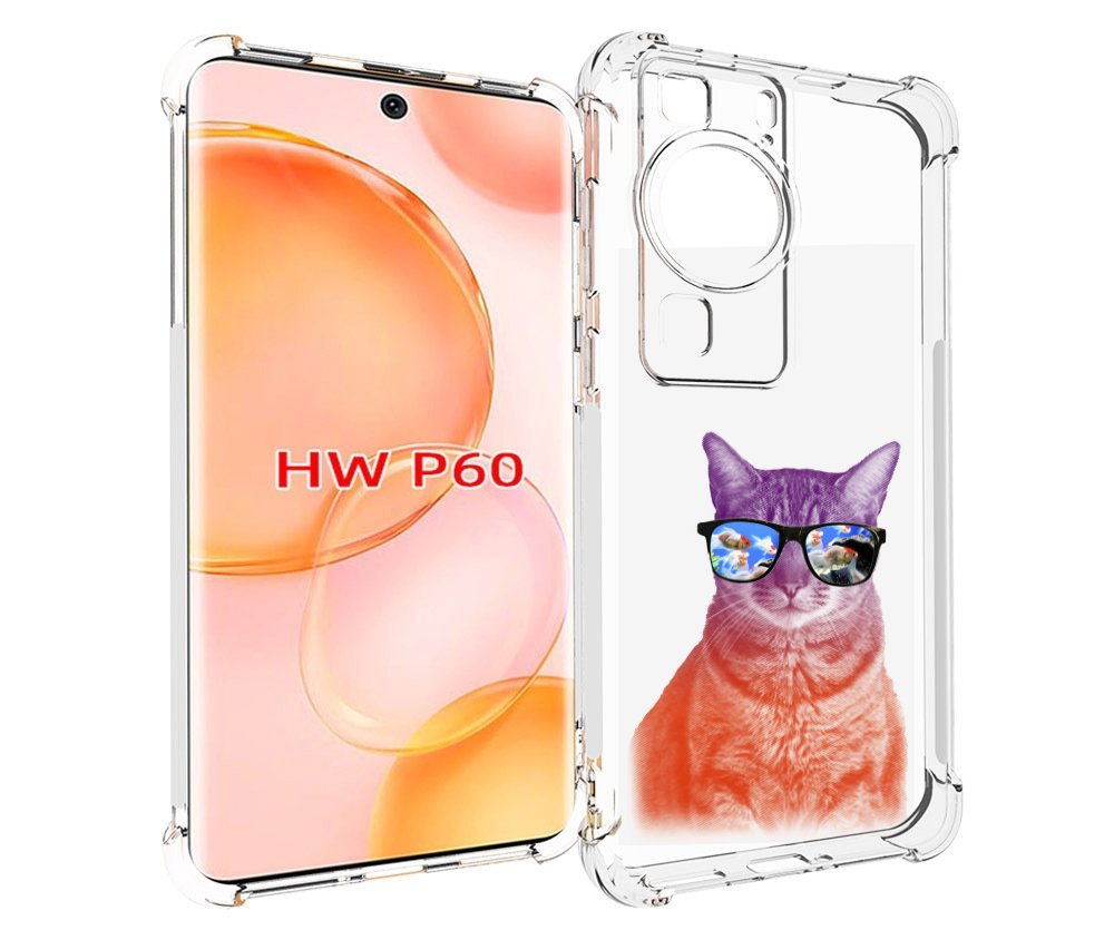 

Чехол MyPads крутой кот-2 для Huawei P60, Tocco