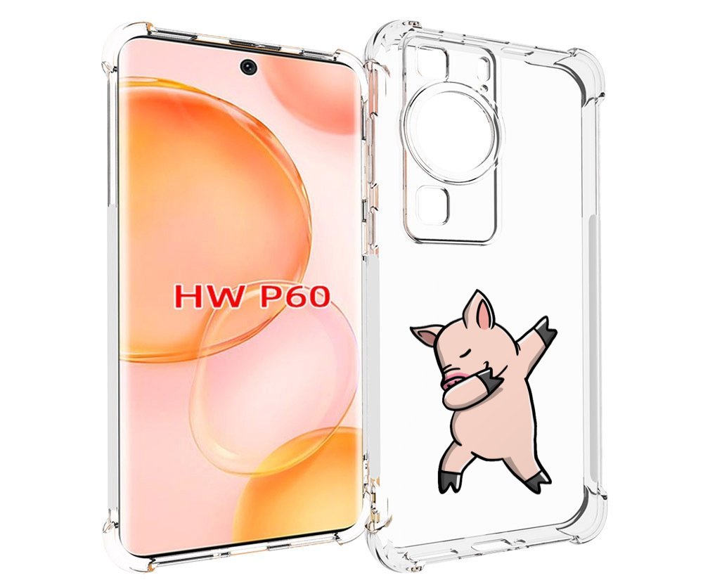 

Чехол MyPads крутой-поросенок для Huawei P60, Tocco