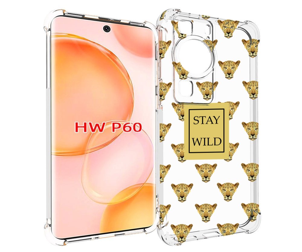 

Чехол MyPads леопард-вайлд для Huawei P60, Tocco