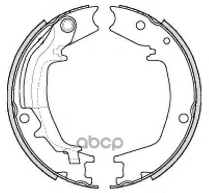 

4235.00_=0 986 487 711 [583503aa00] !Колодки Барабанные Ручника Hyundai Santa Fe, Kia Spor
