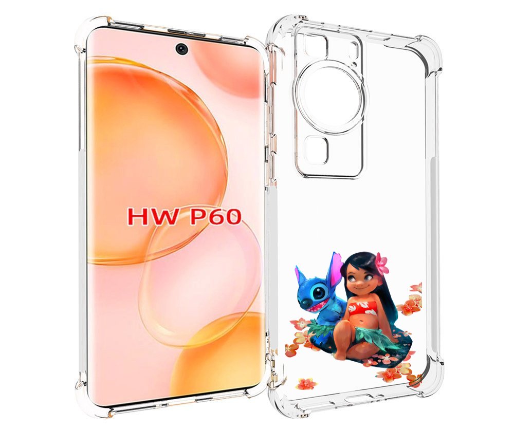 

Чехол MyPads лила-и-стич детский для Huawei P60, Tocco