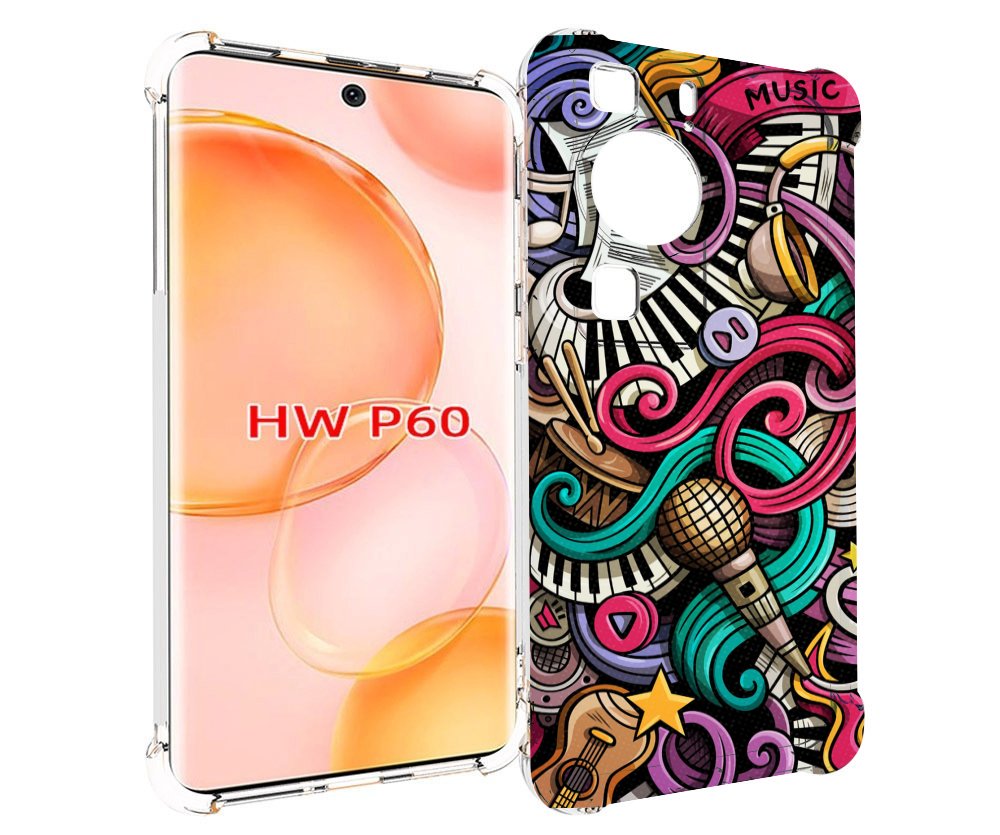 

Чехол MyPads любимая-музыка для Huawei P60, Tocco
