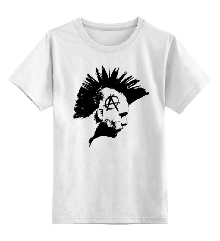 

Футболка детская Printio Punks not dead цв. белый р. 116, Punks not dead