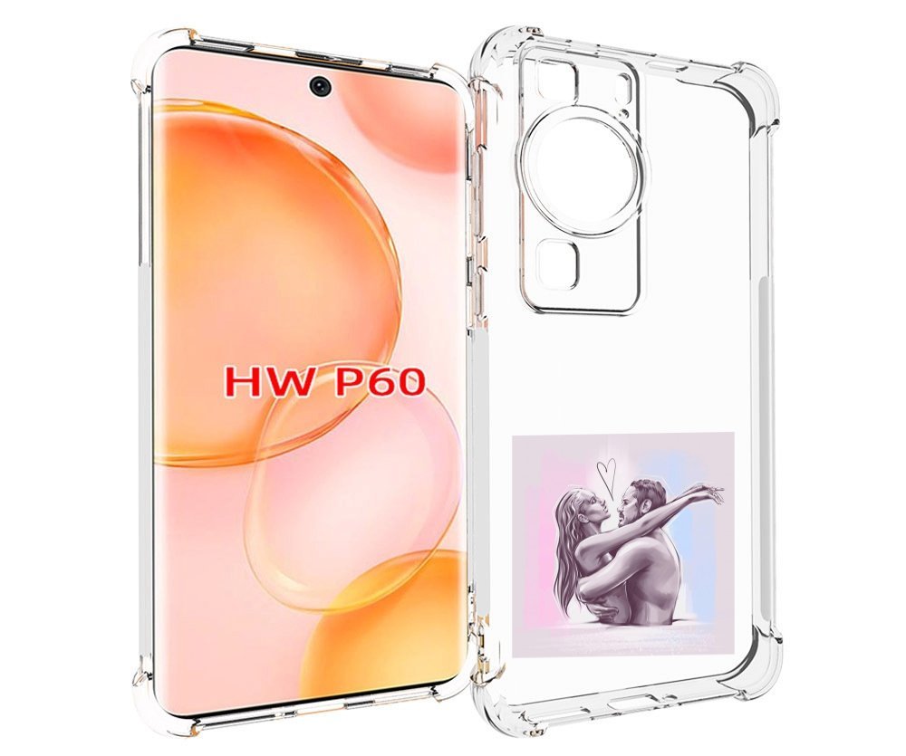 

Чехол MyPads любовные-тела для Huawei P60, Tocco