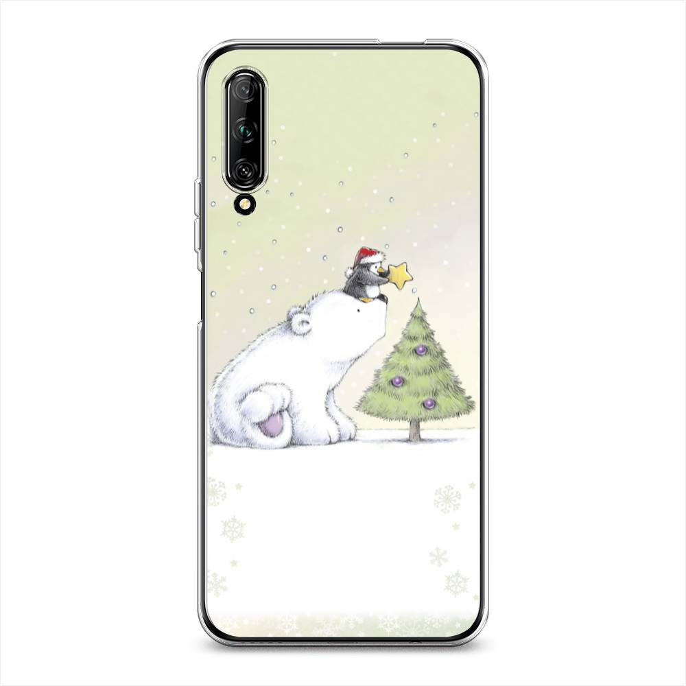 

Чехол на Huawei Y9s "Украшение елки", Белый;бежевый, 611150-5