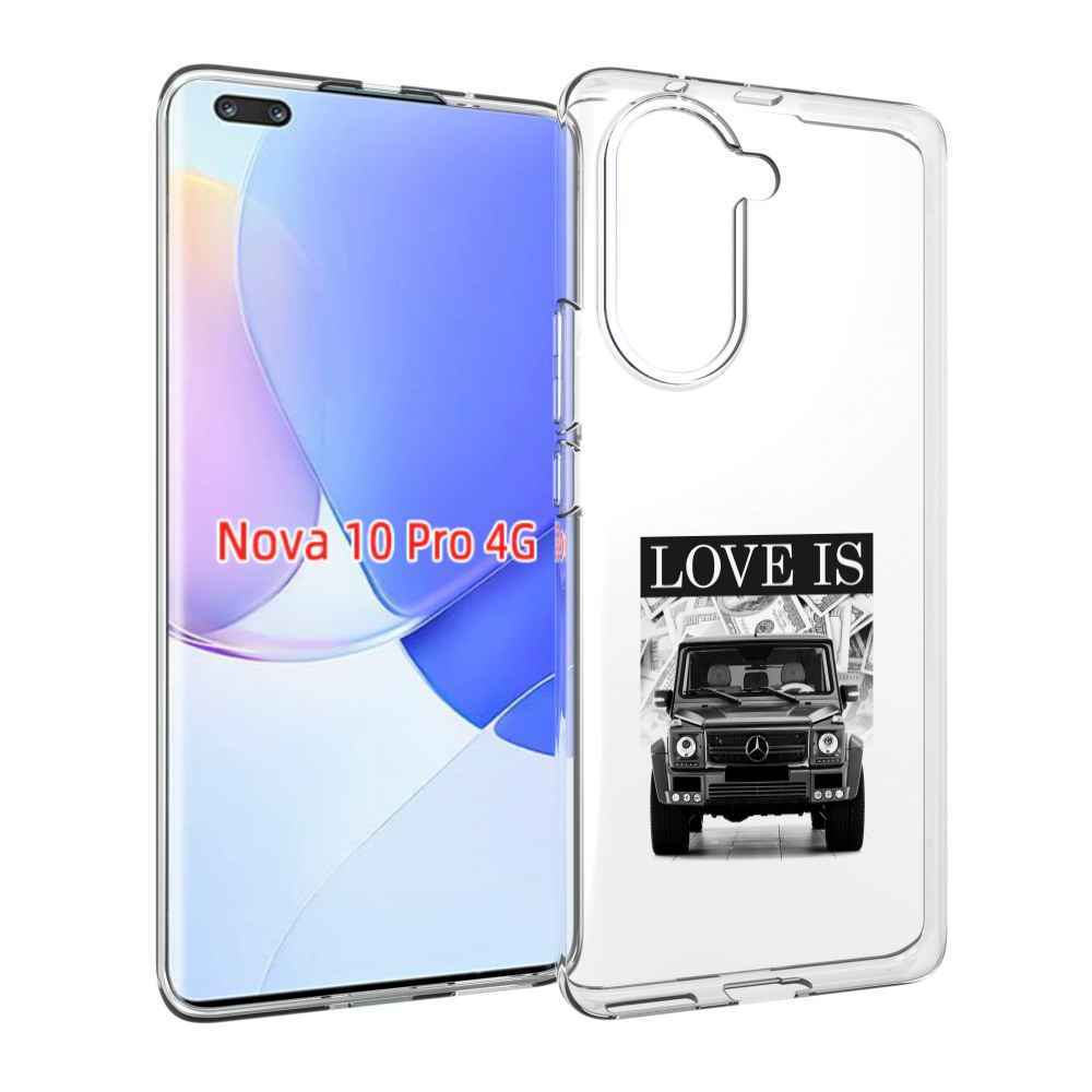 Чехол MyPads гелик для Huawei Nova 10 Pro противоударный