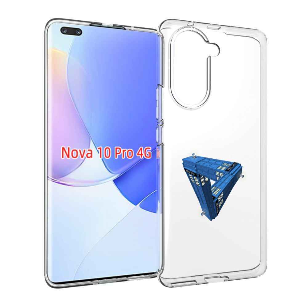 Чехол MyPads головолока абстракция для Huawei Nova 10 Pro противоударный
