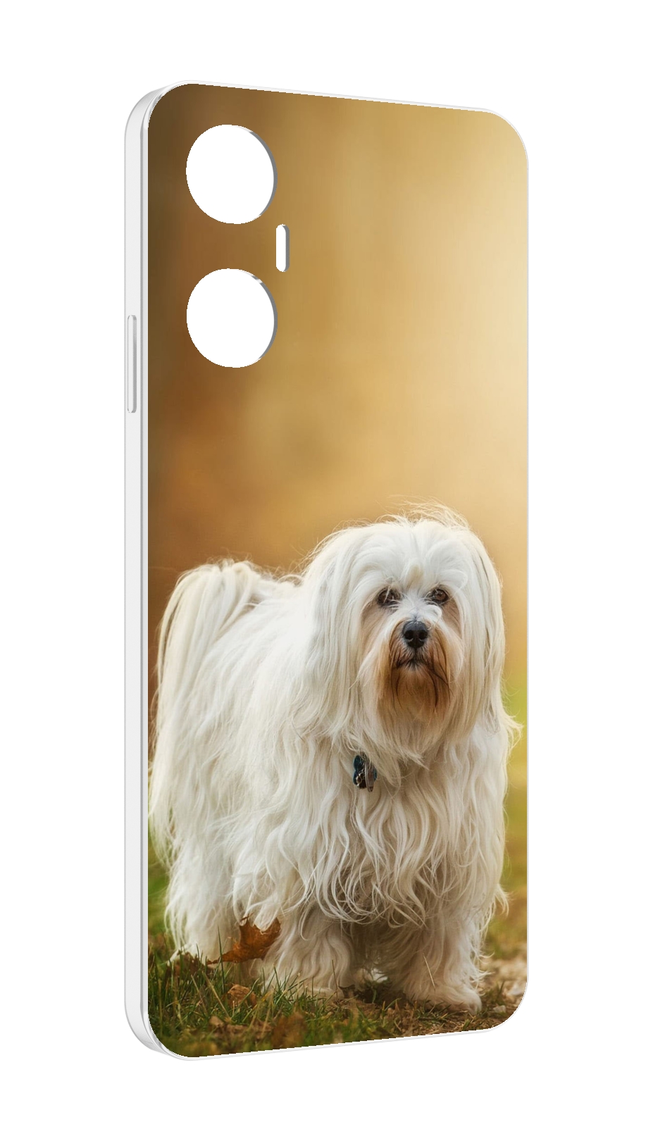 

Чехол MyPads гаванскии бишон для Infinix Hot 20 5G, Прозрачный, Tocco