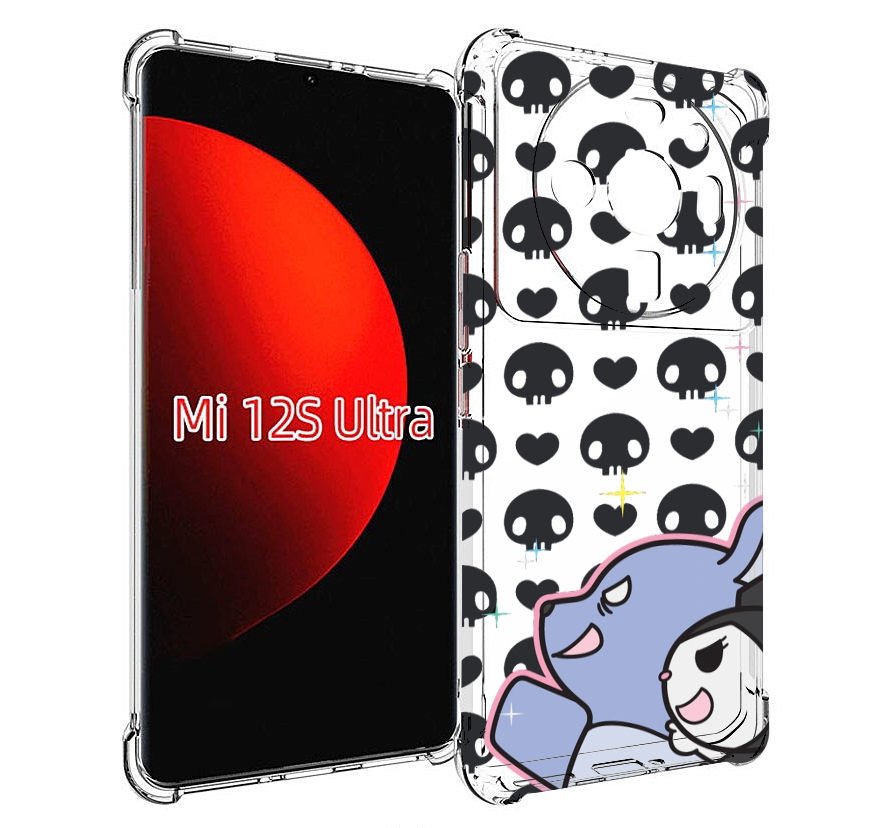 

Чехол MyPads злые-мини-животные детский для Xiaomi 12S Ultra, Прозрачный, Tocco