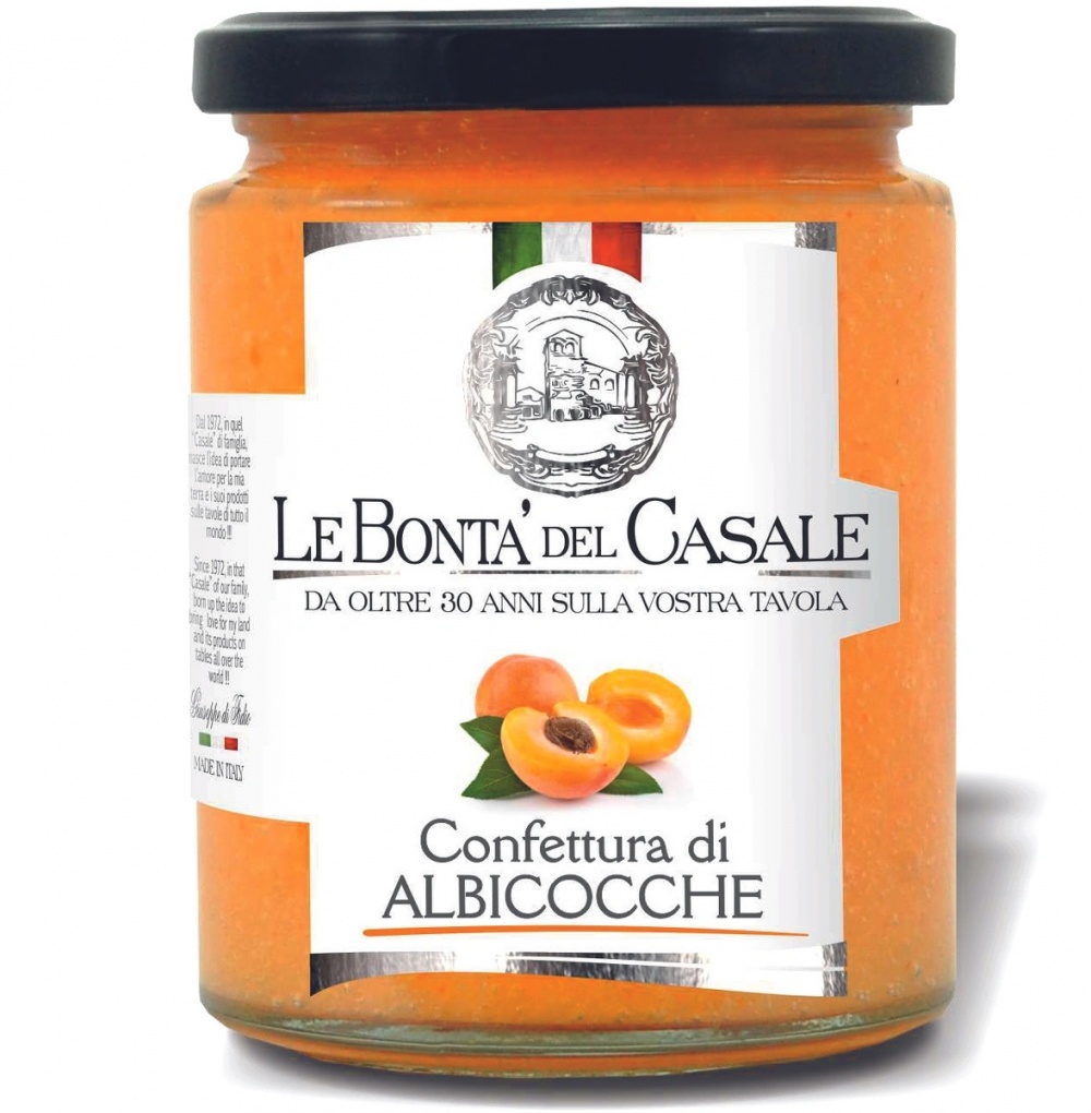 

Конфитюр LE BONTA DEL CASALE из абрикосов 340г