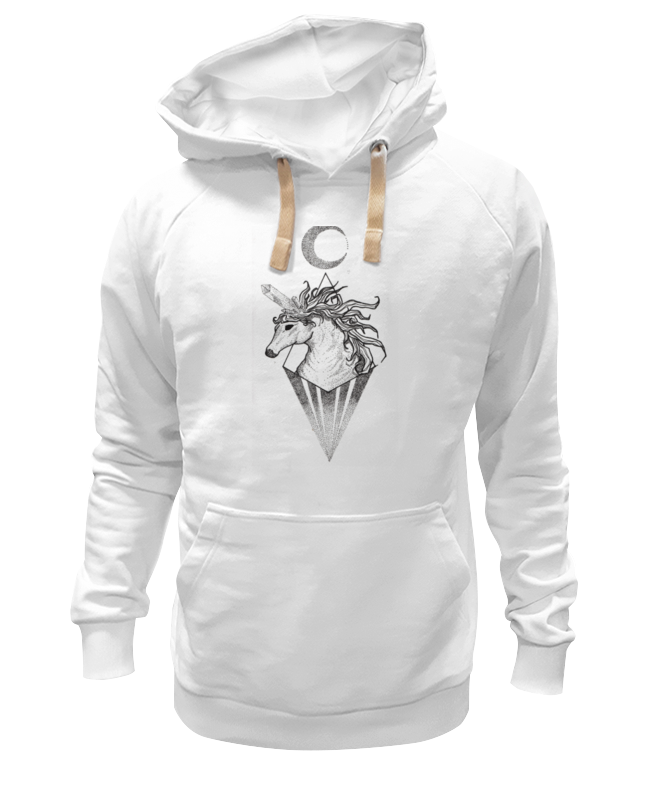 

Худи унисекс Printio Единорог (unicorn) белое S, Белый, Единорог (unicorn)