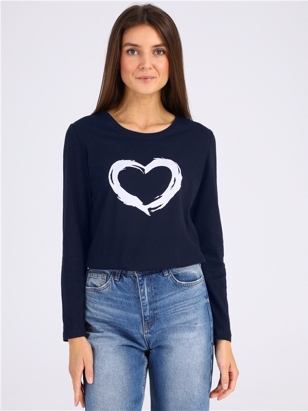 

Лонгслив женский Апрель 1ЖДЛД3870001 синий 92/164, 1ЖДЛД3870001