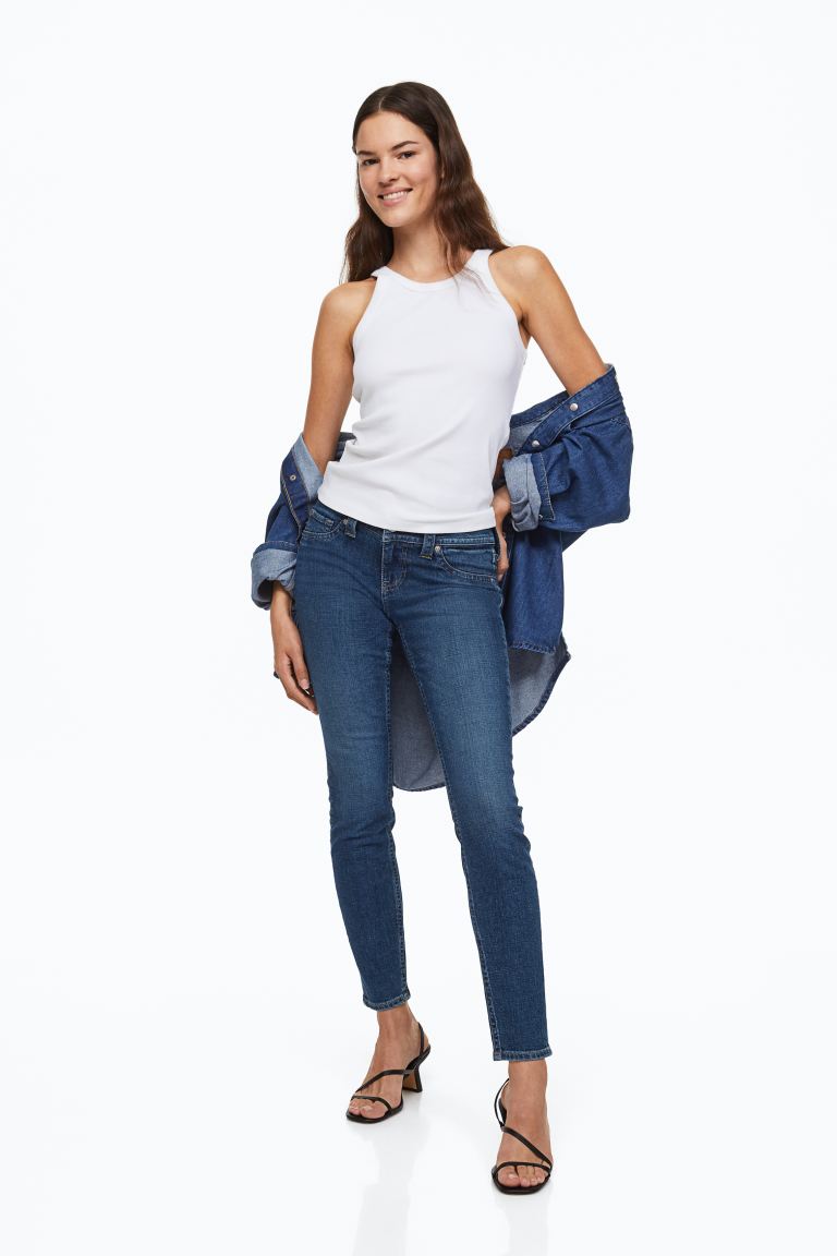 

Джинсы женские H&M 1069399003 синие 36 (доставка из-за рубежа), Синий, 1069399003
