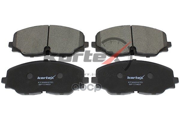 

Колодки торм. vw teramont перед.к-т Kortex KT9066STD