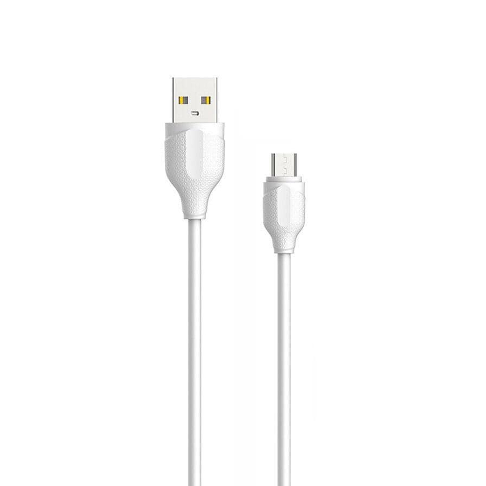 фото Кабель usb ldnio ls371 s4 разъем micro usb (белый/коробка)