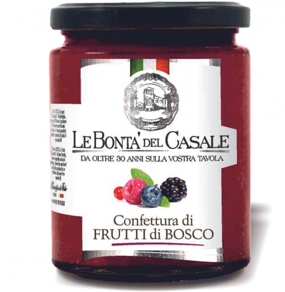 

Конфитюр LE BONTA DEL CASALE из лесных ягод 340г