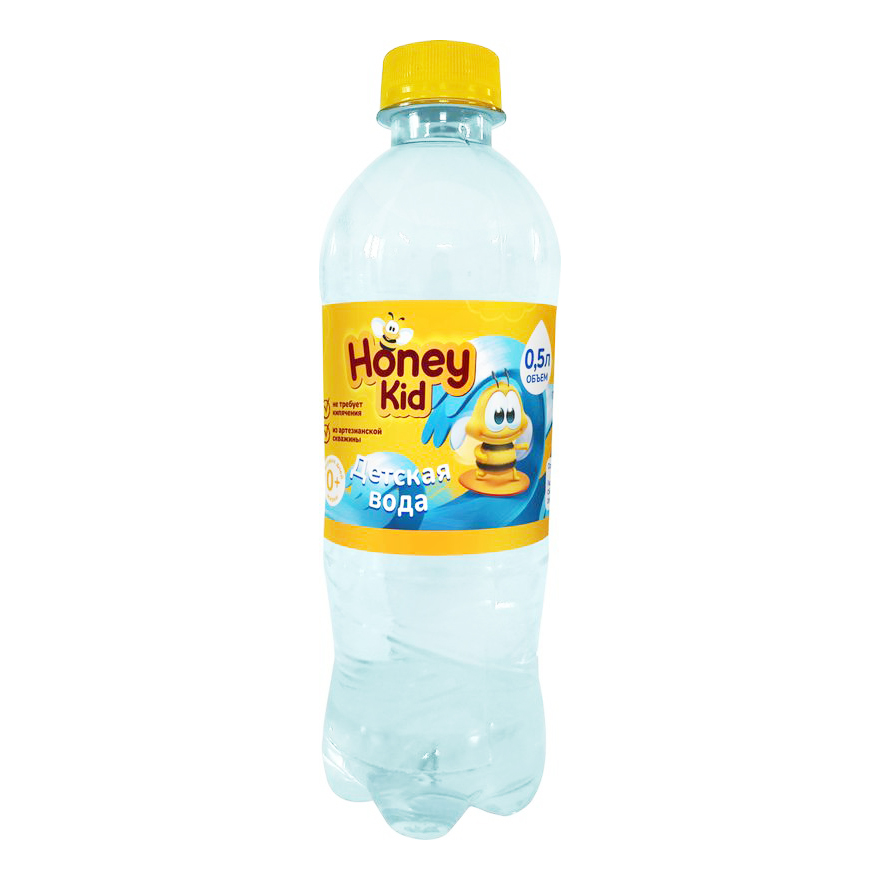 фото Вода питьевая для детей honey kid негазированная 0,5 л