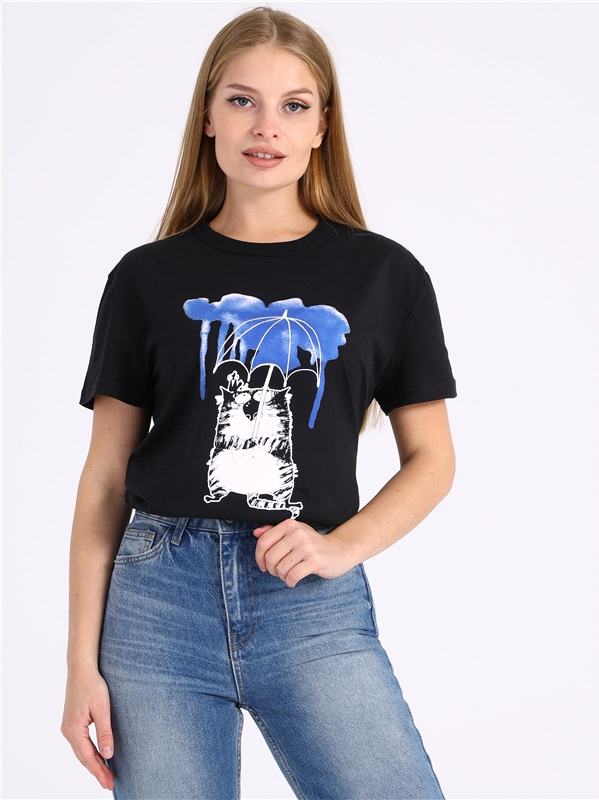 

Футболка женская Апрель 1ЖДФК3298001 черная 116/164, 1ЖДФК3298001