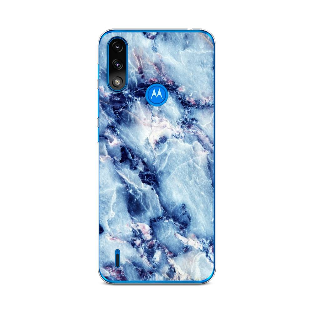 

Чехол на Lenovo K13 "Мрамор с синими прожилками", Синий, 242450-3