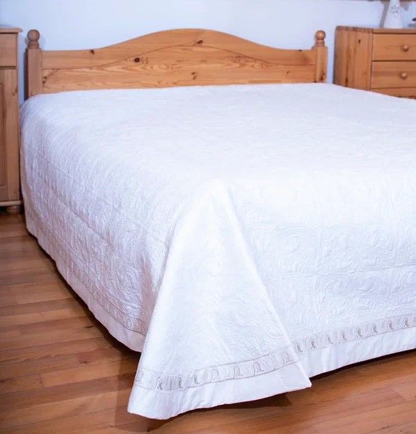 

Покрывало из хлопка Happy Crane 240х280, Покрывало