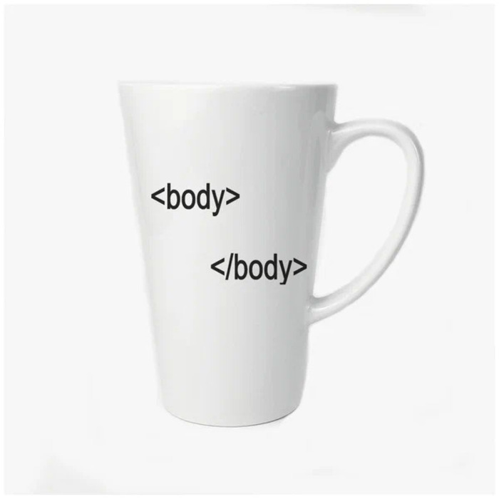 

Конусная кружка CoolPodarok Body