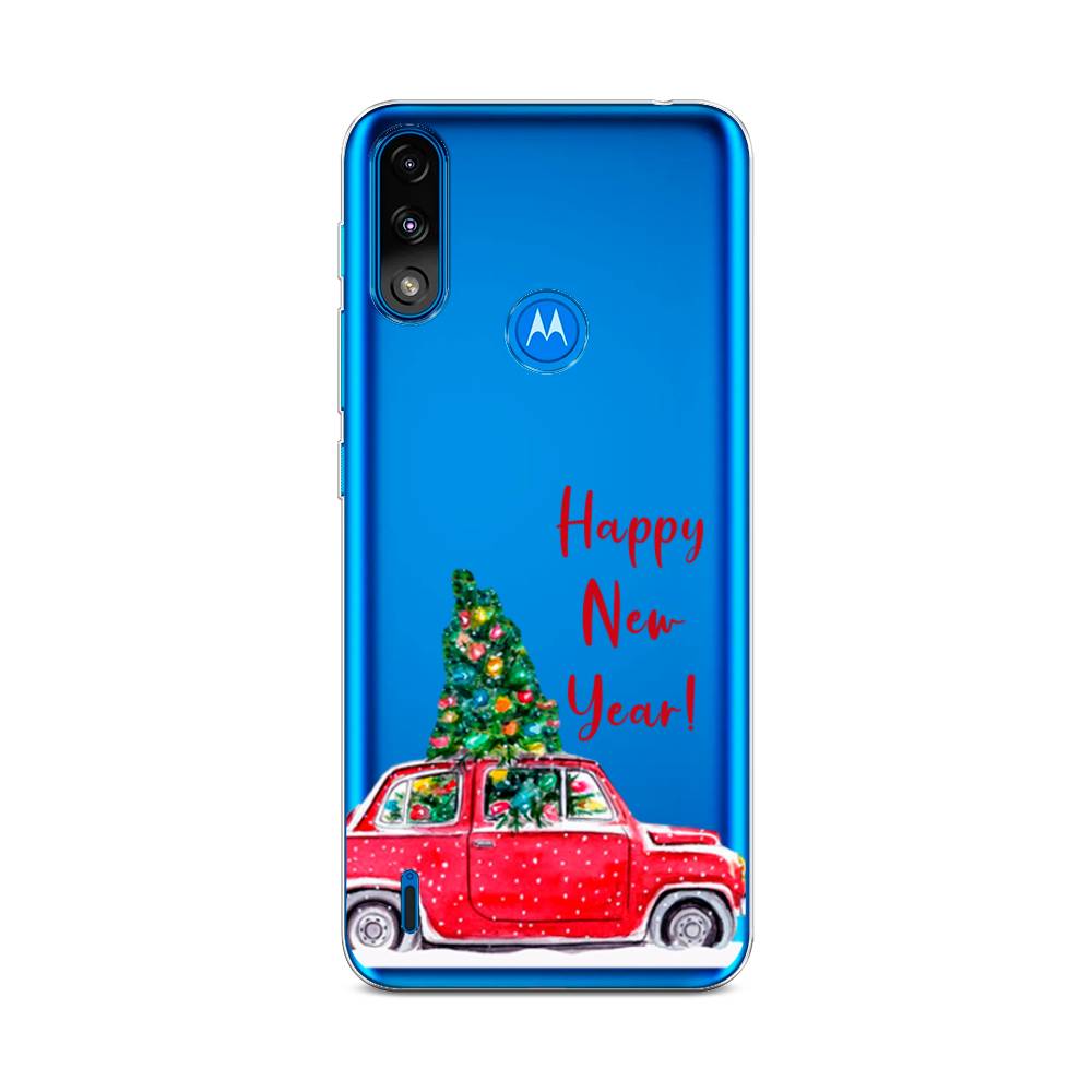 

Чехол на Lenovo K13 "Happy New Year", Красный;зеленый, 242450-5