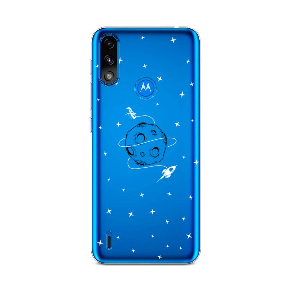 

Чехол на Lenovo K13 "Полет вокруг луны", Белый;серый;черный, 242450-2