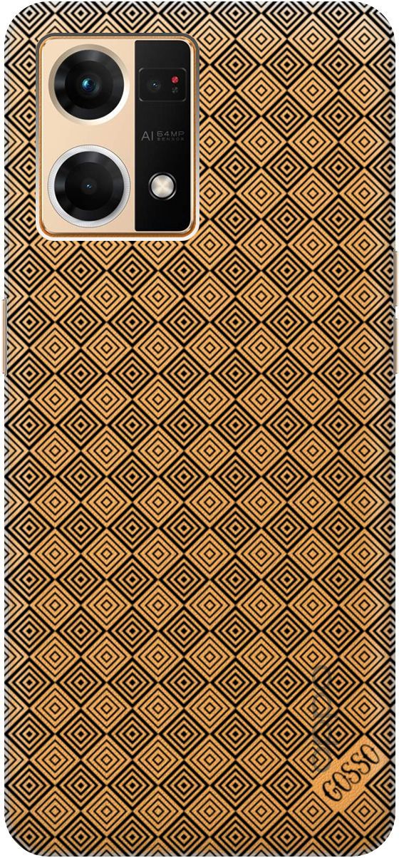 

Силиконовый чехол на OPPO Reno7 с 3D принтом "Magic Squares" прозрачный, Прозрачный;черный, 157885