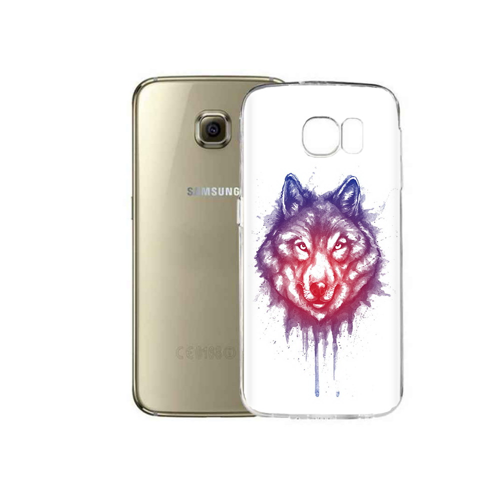 

Чехол MyPads Tocco для Samsung Galaxy C5 Pro пушистый волк (PT61139.577.561), Прозрачный, Tocco