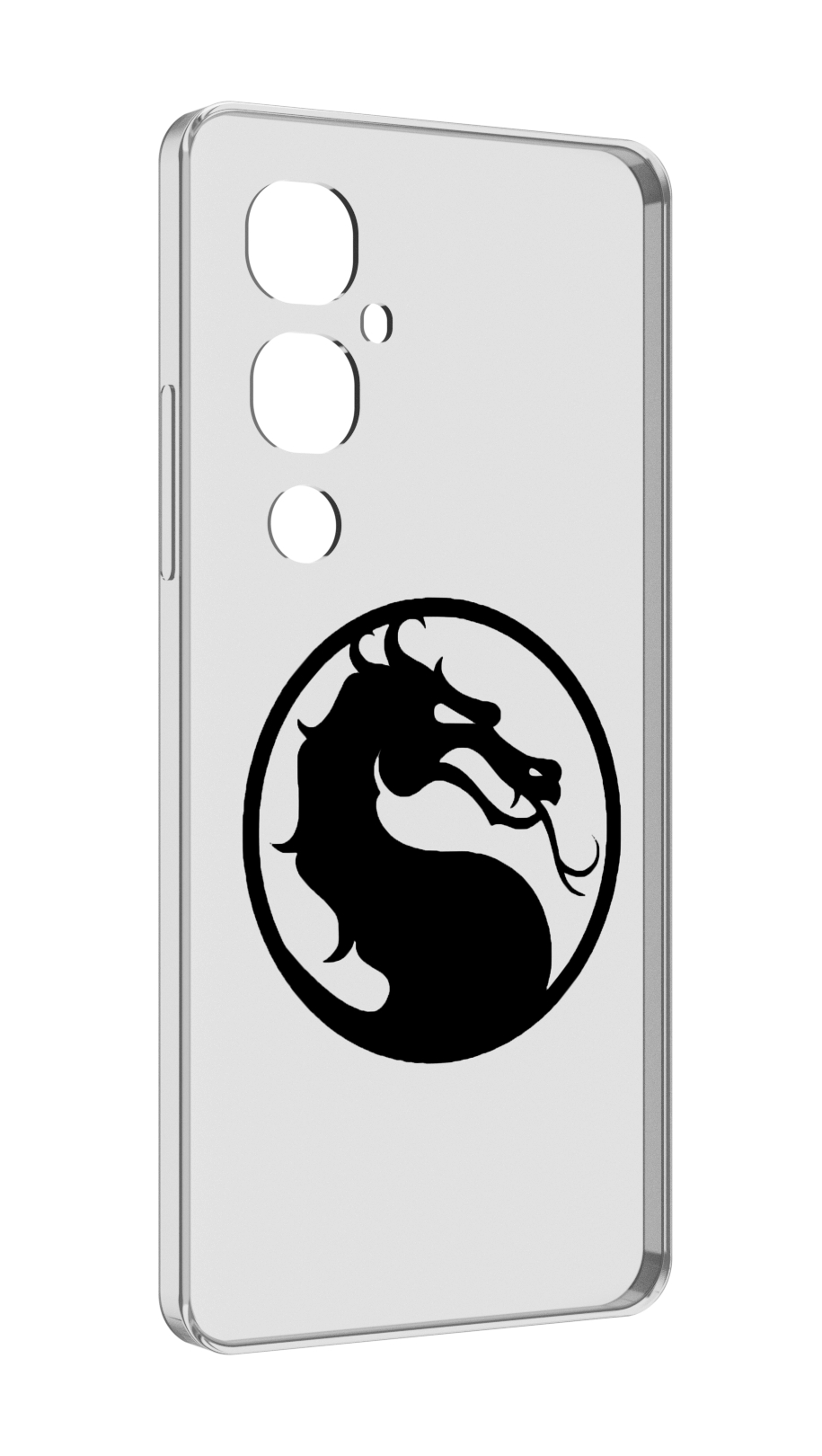 

Чехол MyPads Mortal-Kombat-2 мужской для Tecno Pova 4 Pro, Прозрачный, Tocco