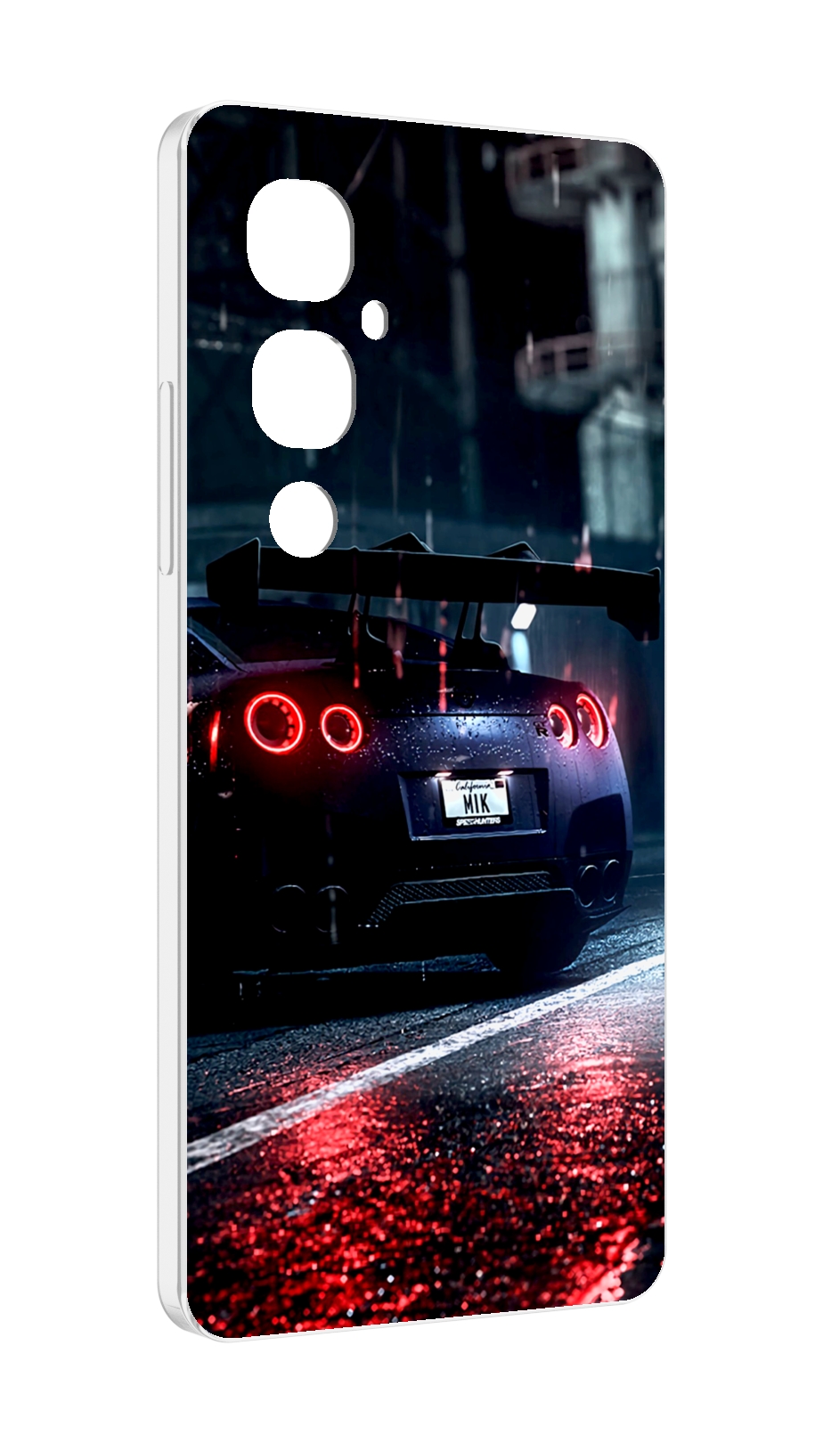 

Чехол MyPads Nissan Skyline для Tecno Pova 4 Pro, Прозрачный, Tocco