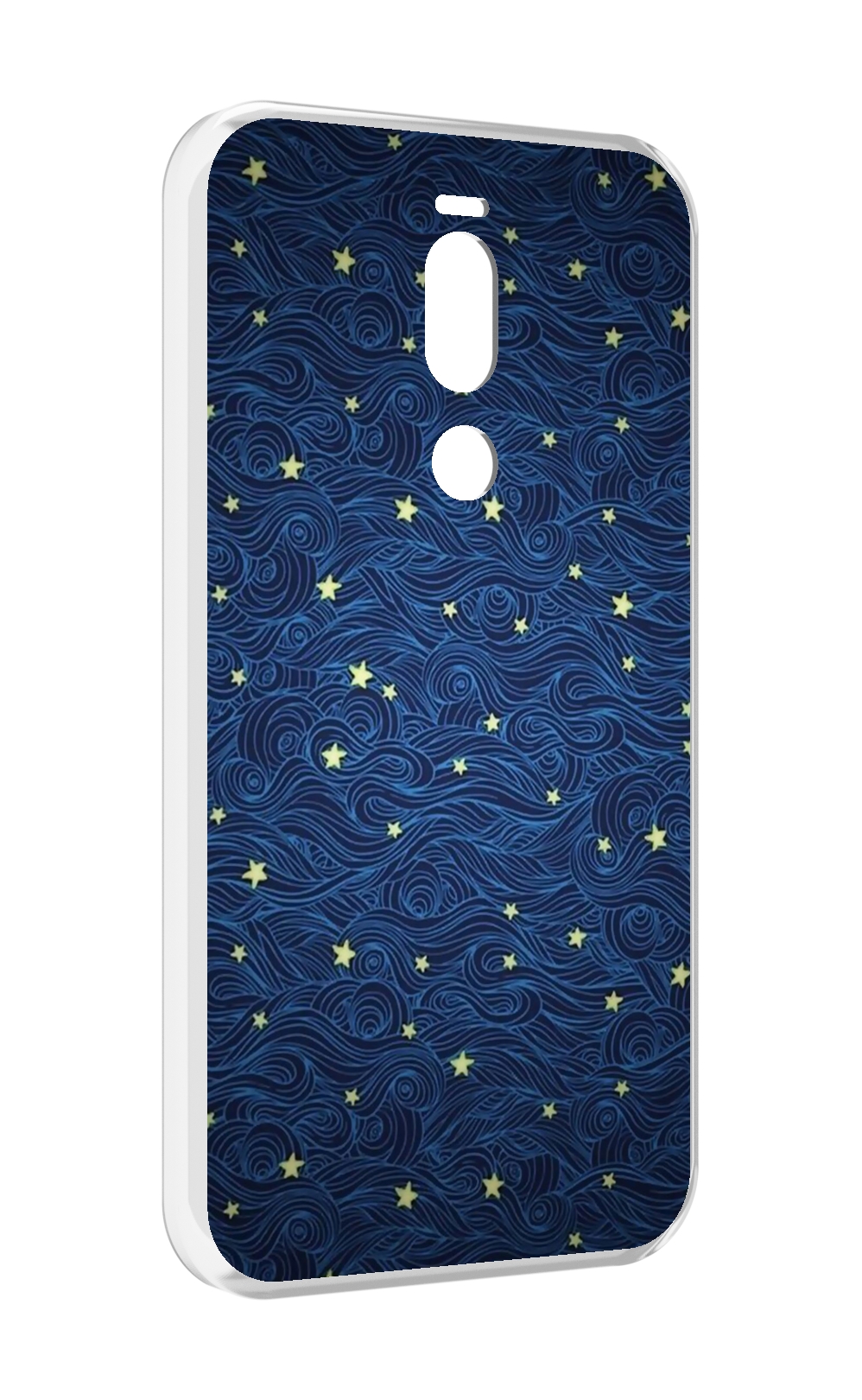 

Чехол Mypads Волны С Звездами Акварель Для Meizu X8, Прозрачный, Tocco