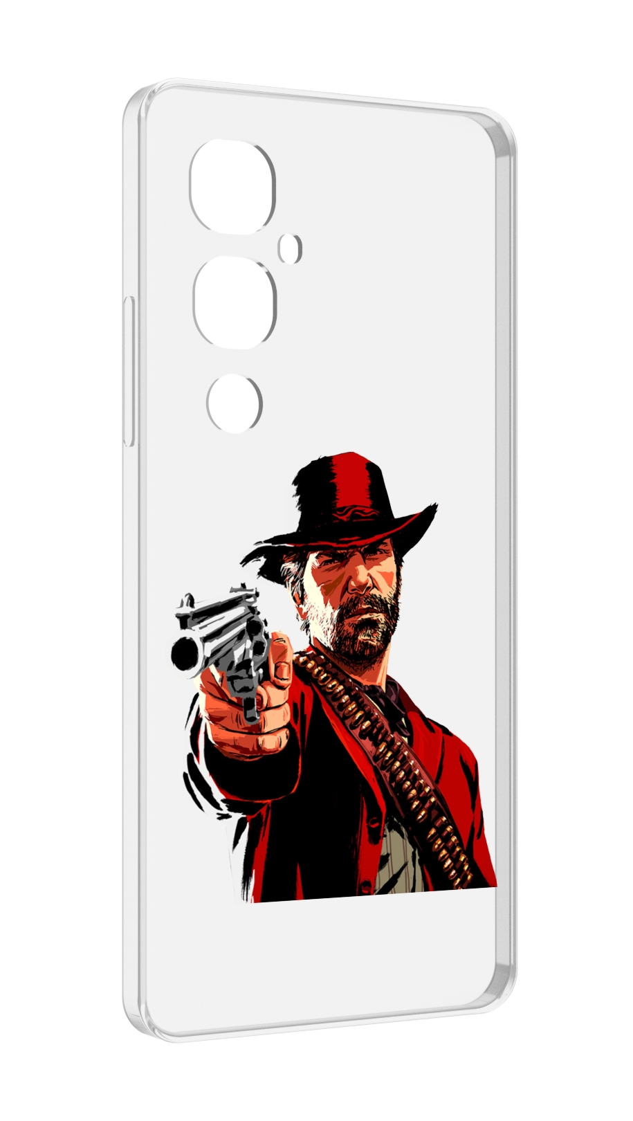 

Чехол MyPads Red-Dead-Redemption-2-РДР-2 для Tecno Pova 4 Pro, Прозрачный, Tocco
