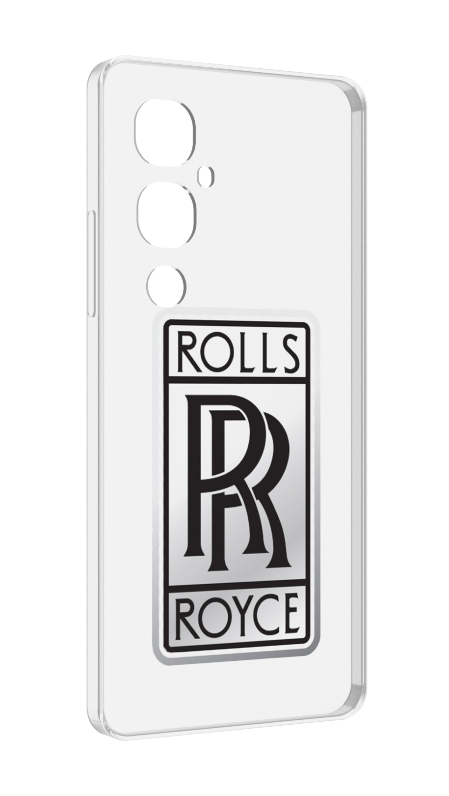 

Чехол MyPads Rolls-Royce мужской для Tecno Pova 4 Pro, Прозрачный, Tocco