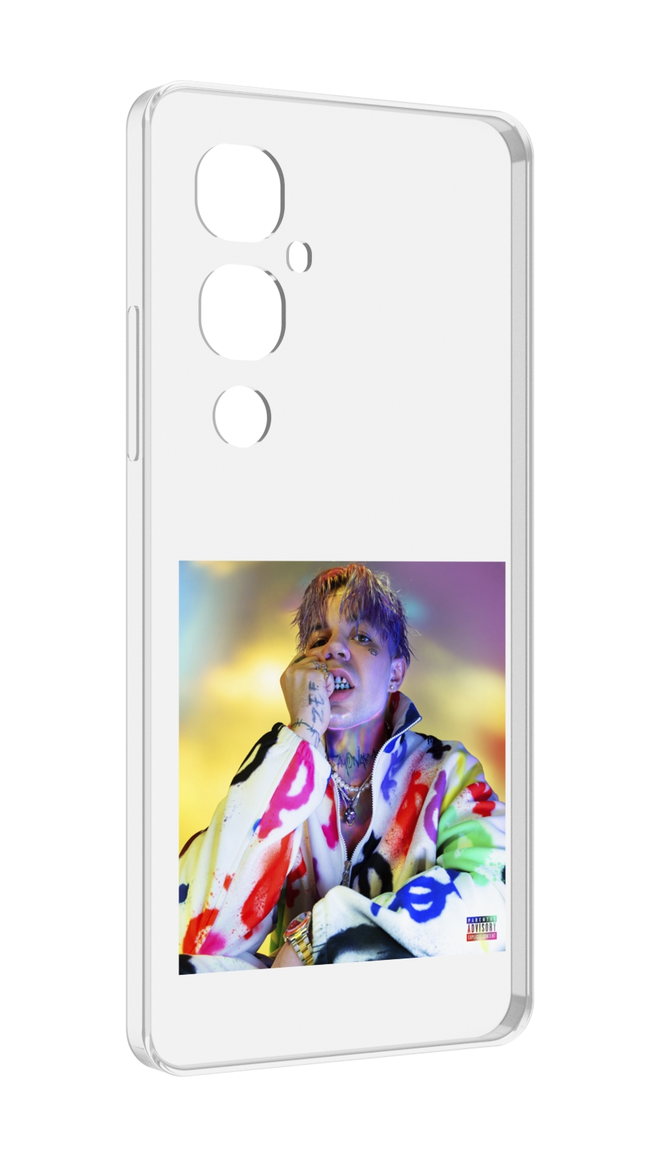 

Чехол MyPads Sayonara Boy Oраl Элджей для Tecno Pova 4 Pro, Прозрачный, Tocco