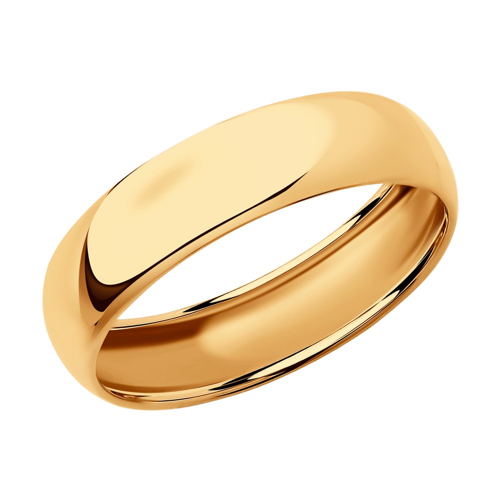 

Кольцо обручальное из красного золота р. 21 Diamant 51-111-00334-1, 51-111-00334-1