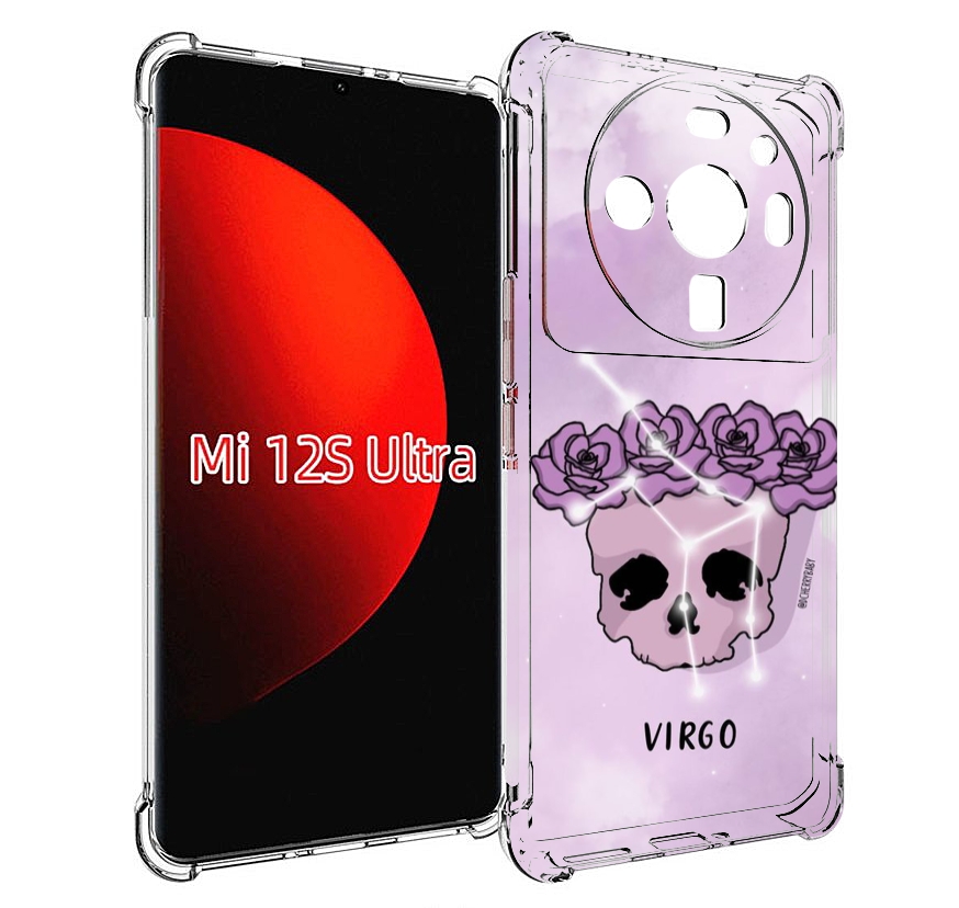 

Чехол MyPads знак зодиака дева 2 для Xiaomi 12S Ultra, Прозрачный, Tocco