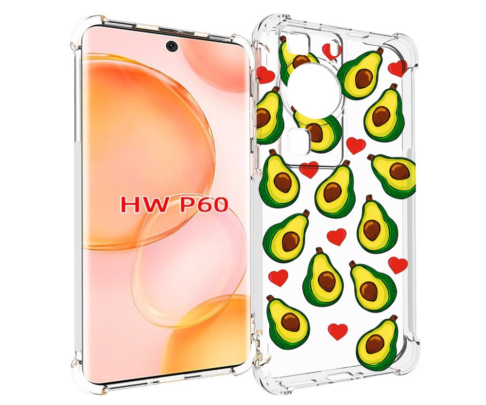 

Чехол MyPads миленькие-авокадо для Huawei P60, Tocco