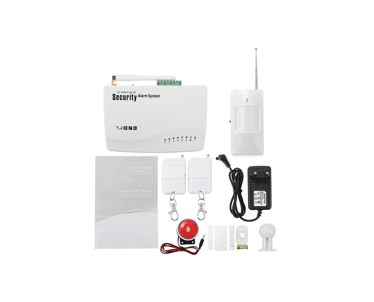 Звуковая и световая домашняя GSM сигнализация - Страж Стандарт 80459187 защелка балконная дверной страж